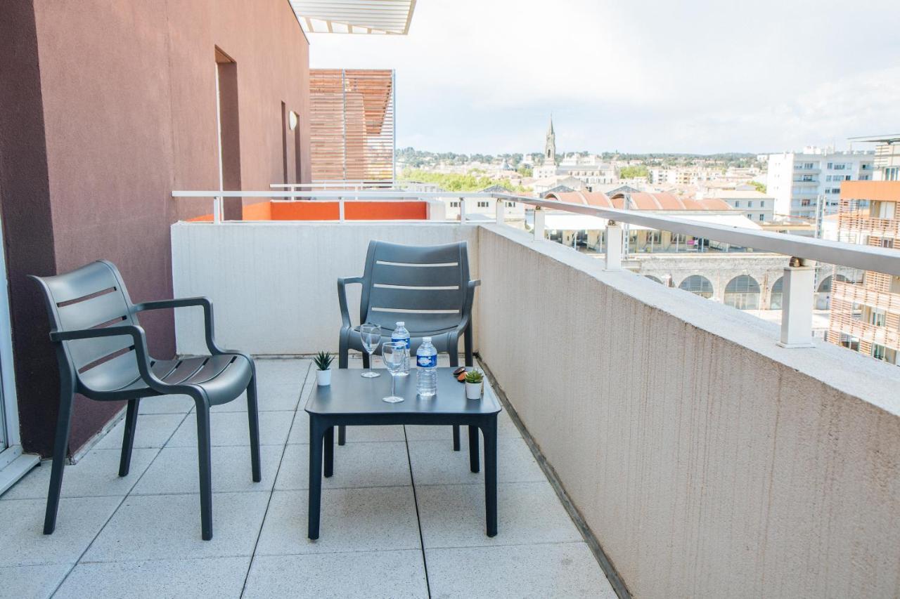 الشقق الفندقية Twenty Business Flats Nimes Trigone المظهر الخارجي الصورة